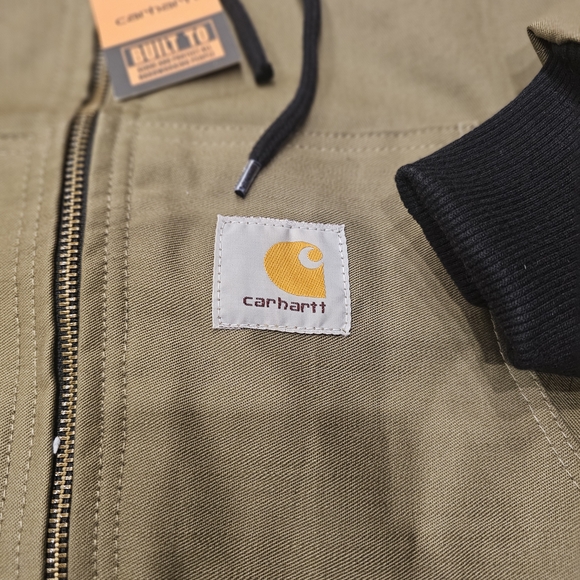 Carhartt Olive Hooded Jacket - Picture 4 of 9